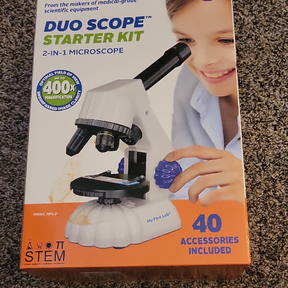 Duo Scope Starter Kit - White and Black